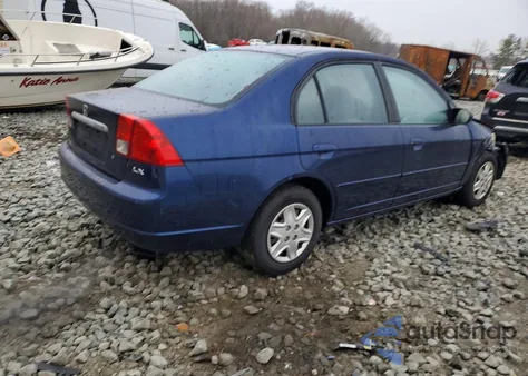2003 Honda Civic Lx from USA, damaged, VIN 2HGES16573H558972